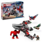 LEGO 76292 Marvel Super Heroes Showdown zwischen Captain America und Red Hulk