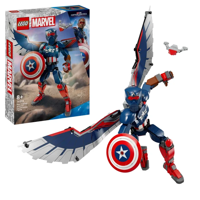 LEGO 76296 Marvel Super Heroes New Captain America Baufigur