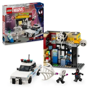 LEGO 76311 Marvel Super Heroes Spider Verse Miles Morales vs. Spot