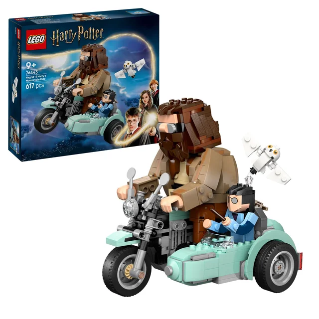 LEGO 76443 Harry Potter Hagrids und Harrys Motorradtour