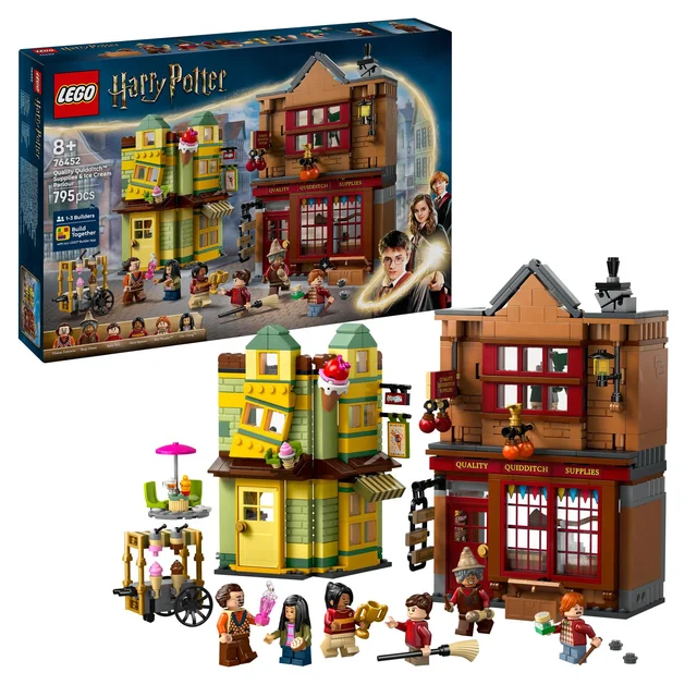 LEGO 76452 Harry Potter Qualität für Quidditch & Fortescues Eissalon