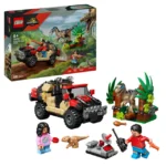 LEGO 76972 Jurassic World Raptor Verfolgungsjagd mit dem Geländewagen