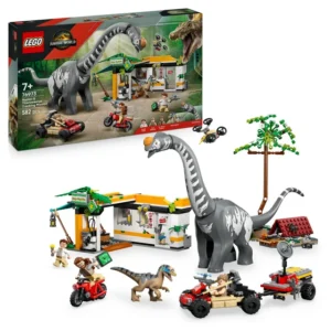 LEGO 76973 Jurassic World Raptor & Titanosaurus Grosse Fährtensuche