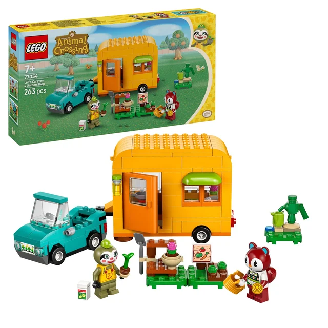 LEGO 77054 Animal Crossing Gerds Wohnwagen & Gärtnerei