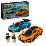 LEGO 77238 Speed Champions Lamborghini Revuelto und Huracán STO