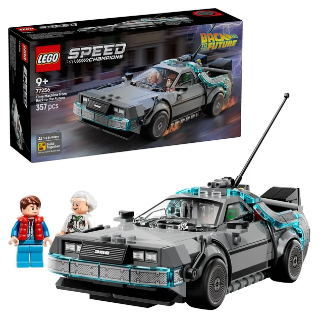 LEGO 77256 Speed Champions Zeitmaschine aus Zurück in die Zukunft