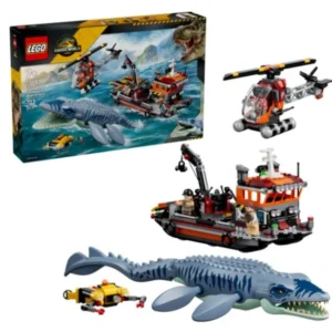 LEGO 77983 Jurassic World Mosasaurier-Angriff auf das Boot