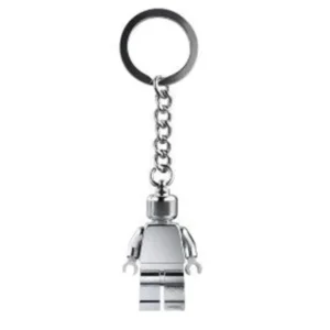 LEGO 854305 silberne Minifigur Schlüsselanhänger