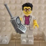 LEGO col297 Yuppie Minifigur
