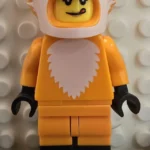 LEGO col355 Mädchen im Fuchskostüm Minifigur