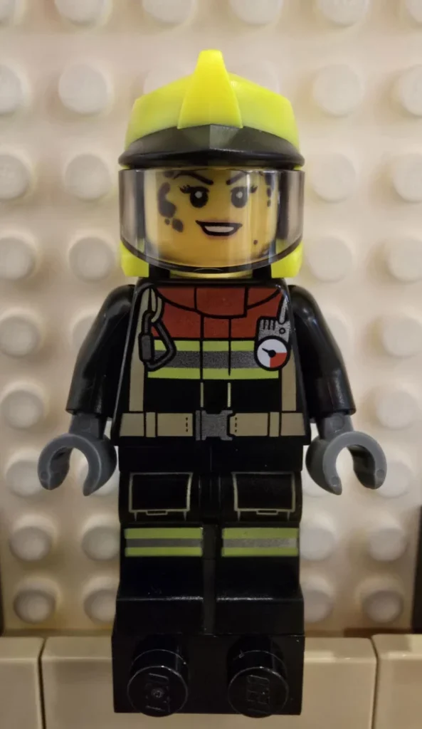 LEGO cty1399 Feuerwehrfrau Minifigur