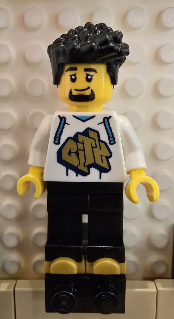 LEGO cty1625 Rollerskater Minifigur
