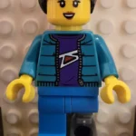 LEGO cty1628 Skateboarderin Minifigur