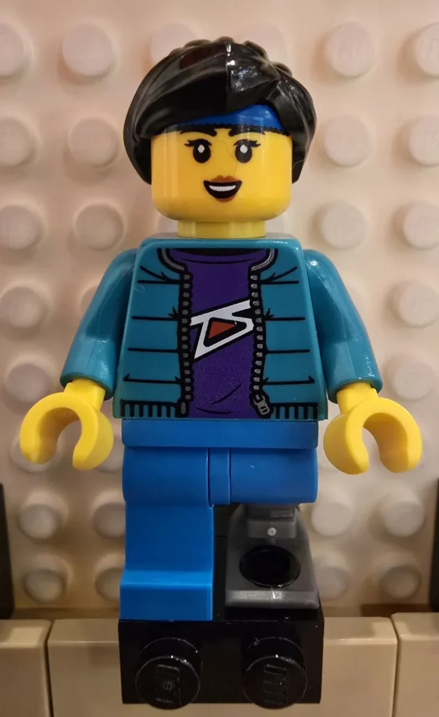 LEGO cty1628 Skateboarderin Minifigur