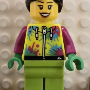 LEGO cty1631 Mountainbikerin Minifigur