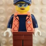 LEGO cty1632 Skifahrerin Minifigur