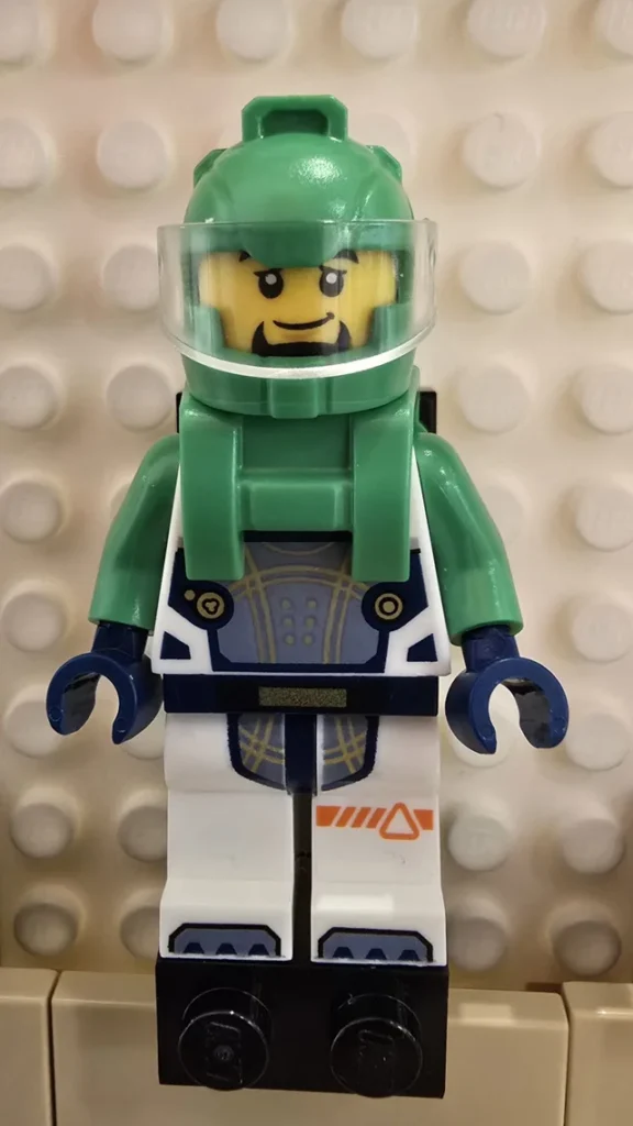 LEGO cty1706 Astronaut Minifigur