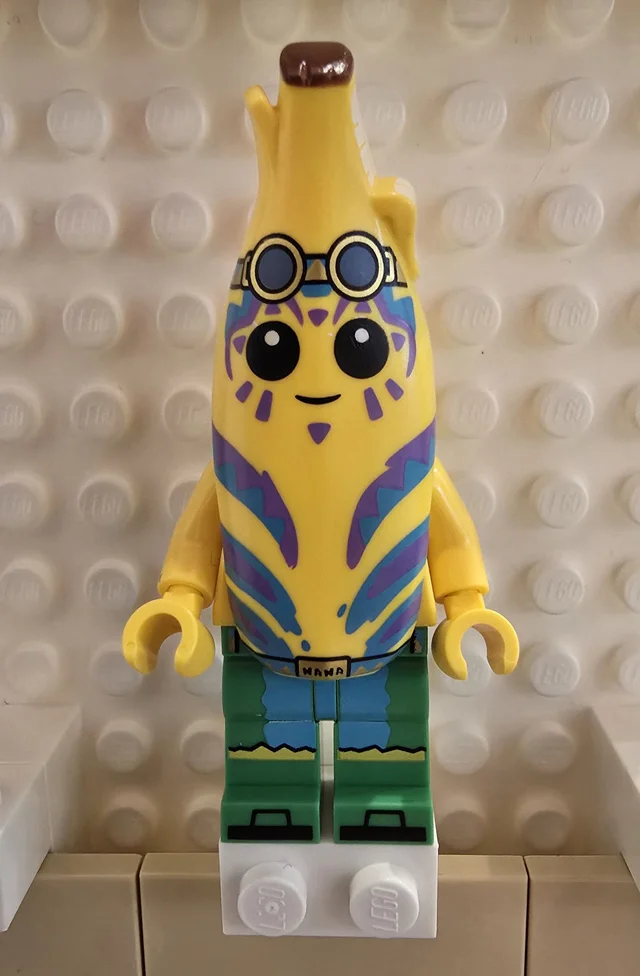 LEGO fort013 Inselabenteuer Peely Minifigur