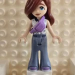 LEGO frnd714 Paisley mit lila Tasche Minifigur