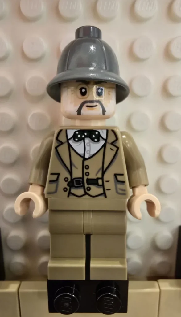 LEGO iaj047 Professor Henry Jones Sr. Minifigur