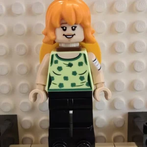 LEGO op010 Nami mit Strohhut Minifigur