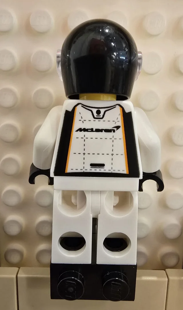 LEGO sc107 McLaren Solus GT Fahrerin Minifigur – Bild 2