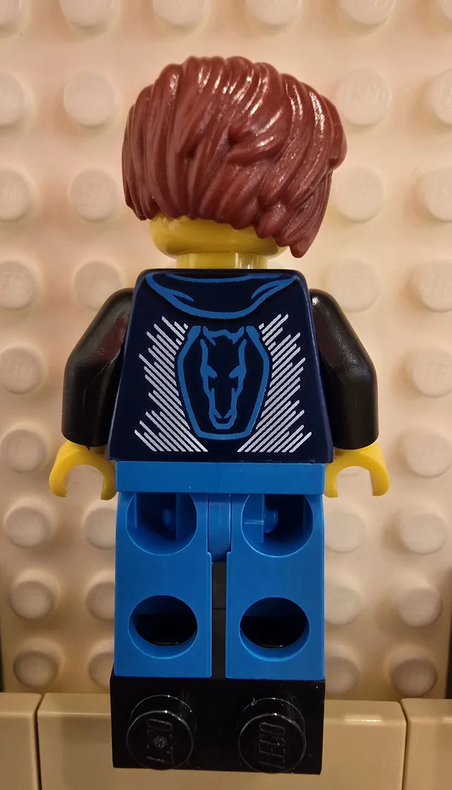 LEGO sc114 Ford Mustang Dark Horse Fahrerin Minifigur – Bild 2