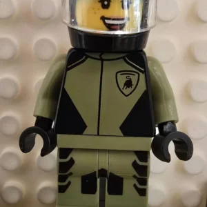 LEGO sc115 Lamborghini Lambo V12 Vision Gran Turismo Fahrerin Minifigur