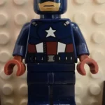 LEGO sh0014 Captain America Minifigur