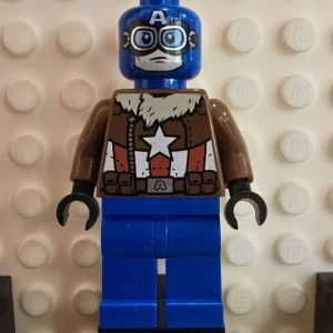 LEGO sh0374 Pilot Captain America Minifigur