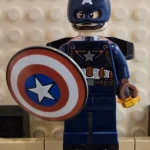 LEGO sh1056 Captain America Minifigur