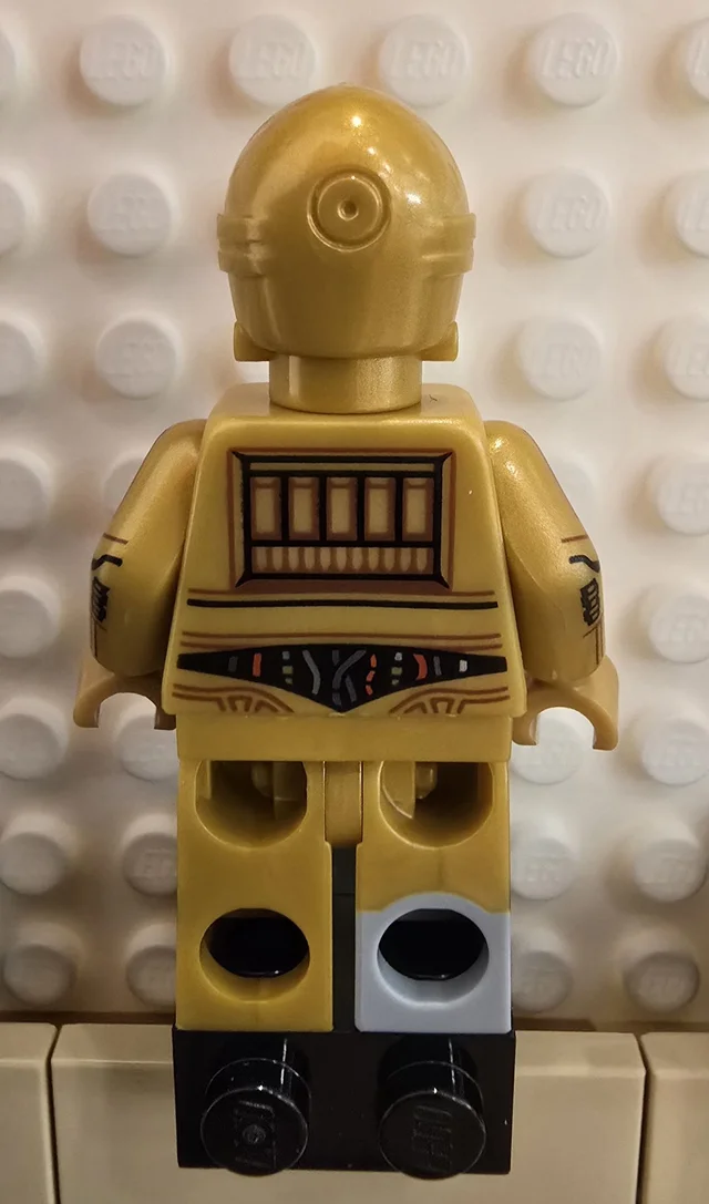 LEGO sw1209 C-3PO Minifigur – Bild 2
