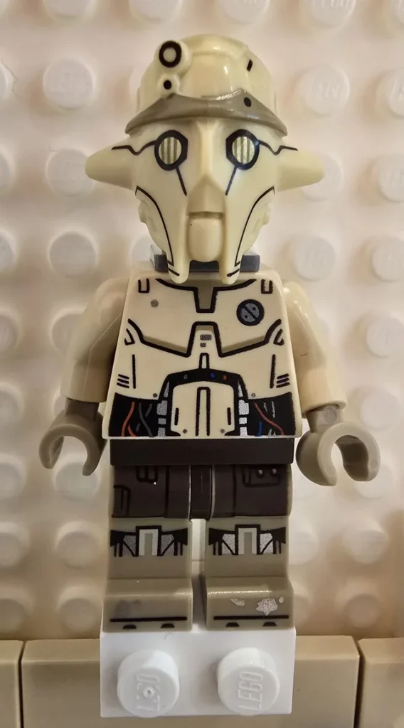 LEGO sw1299 Professor Huyang Minifigur