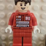 LEGO twn497 Ayrton Senna Minifigur