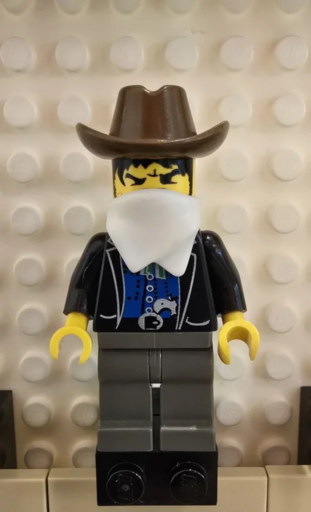 LEGO ww011 Bandit Minifigur