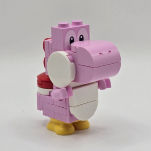 LEGO mar0143 pinker Yoshi Minifigur